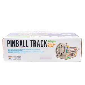 WECHARM HOME Pinball Track Steam Toy.Pinball Machine Set Wooden 3D Puzzles for 8-12 Years Old Kids and Adults,Birthday Gift, for Kids Age 8 Years Old (Pinball Track)