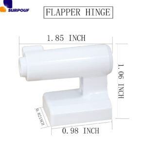 SURPOUF 2PCS DA61-08305A French Door Hinge White Fits for Samsung