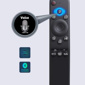 Voice Remote Control Fit for Samsung Smart TVs, BN59-01312A Universal Remote Replacement for All Samsung Frame QLED LED LCD 8K 4K TVs