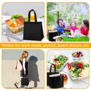 meekoo 12 Pcs Lunch Bag Insulated Lunch Bag Reusable Leakproof Cooler Bag Waterproof Lunch Tote for Women Men Adults Unisex Work Lunch School Picnic Office Travel, Back to School