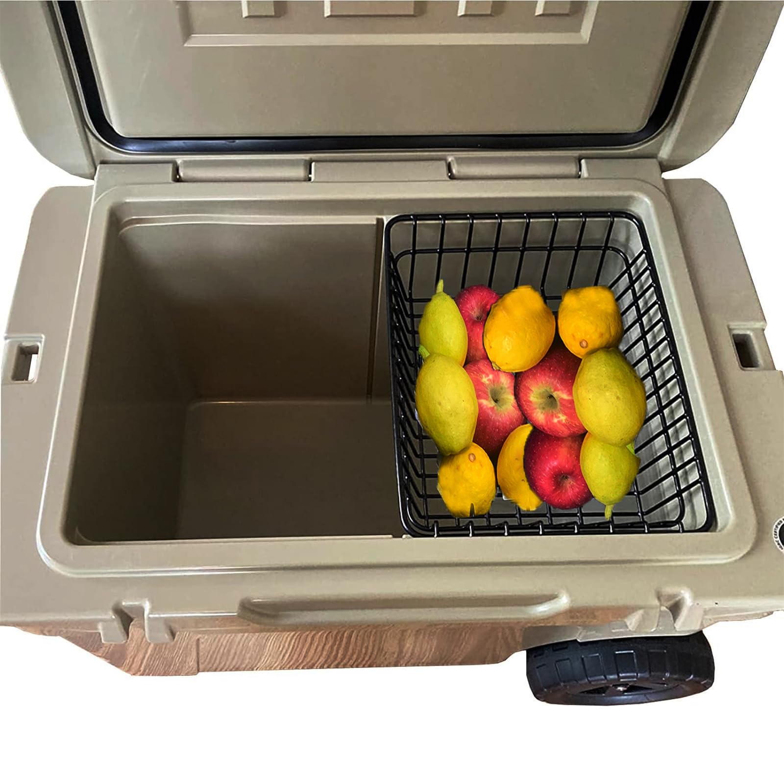 Cooler Basket for YETI Tundra Haul, YETI Roadie 48, YETI Roadie 60，Compatible with Other lgloo Accessories Cooler Locks, Cooler Dividers, Ice etc,Cooler Basket Keeps Food Dry. (1-Pack)