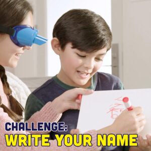 Vango UpsideDownChallenge Game - Complete Fun Challenges with Upside Down Goggles for Ages 8+, 2-6 Players