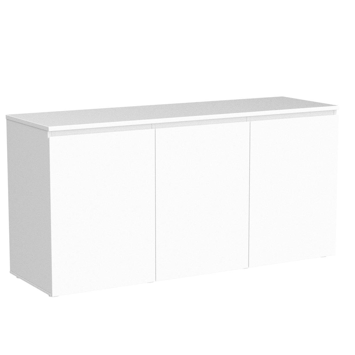 Cozy Castle Buffet Cabinet with Storage, Coffee Bar Cabinet with 3 Doors and Adjustable Shelf, Kitchen Buffet Sideboard for Living Room, Kitchen, 47.15" L x 24.65" H x 15.75" W, White