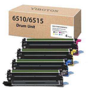 Phaser 6510 6510 Drum Unit Replacement Imaging Drum Cartridge 108R01417 108R01418 108R01419 108R01420 Compatible for Xerox Phaser WorkCentre Phaser 6515 6510 Printer.