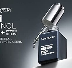 Neutrogena Rapid Wrinkle Repair Retinol Power Facial Serum Age Perfect Midnight Serum Pro+ .5% - 1oz 30ml - (2-Pack Anti Aging Serum 2oz)