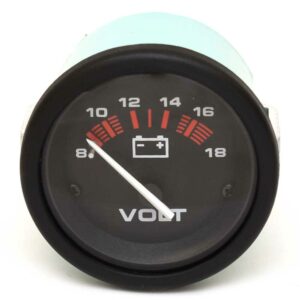 mercury boat voltmeter gauge 895286q01 | 2 inch black