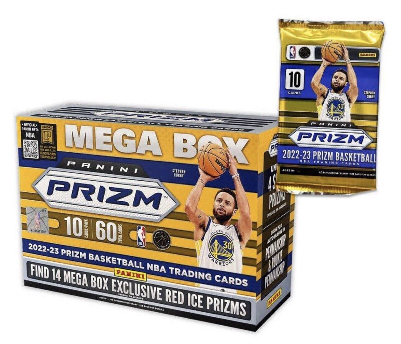 2022-23 Panini Prizm Basketball Trading Card Mega Box