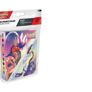 Pokemon Scarlet & Violet Mini Portfolio + 1 Booster Pack