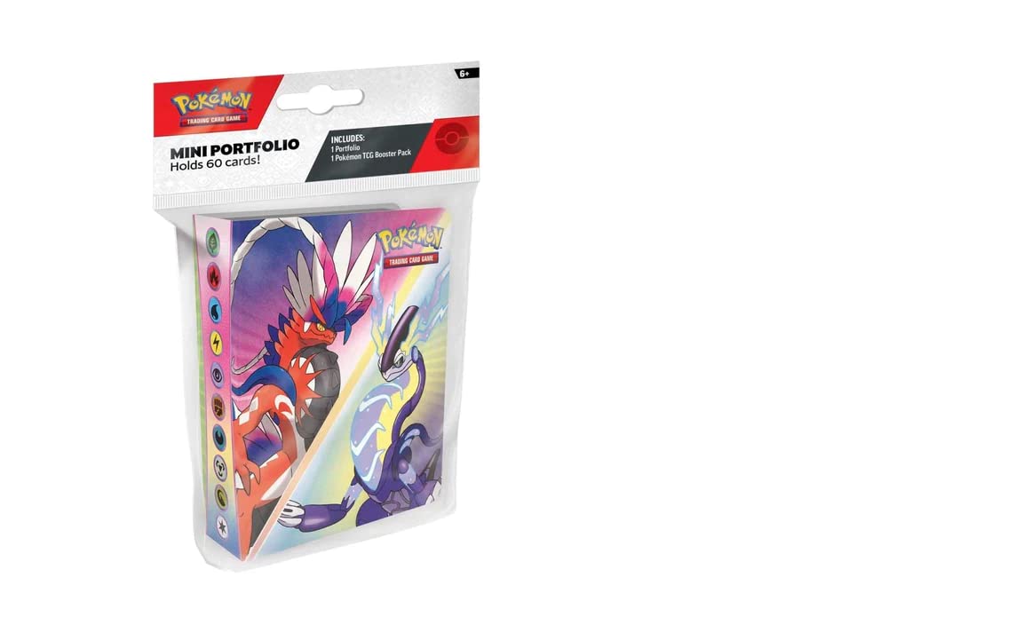 Pokemon Scarlet & Violet Mini Portfolio + 1 Booster Pack