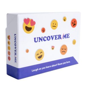 Reviive Uncover Me: Interactive Adult Card Game for Couples and Friends, Date Night Party Game, Communication and Conversation Starter