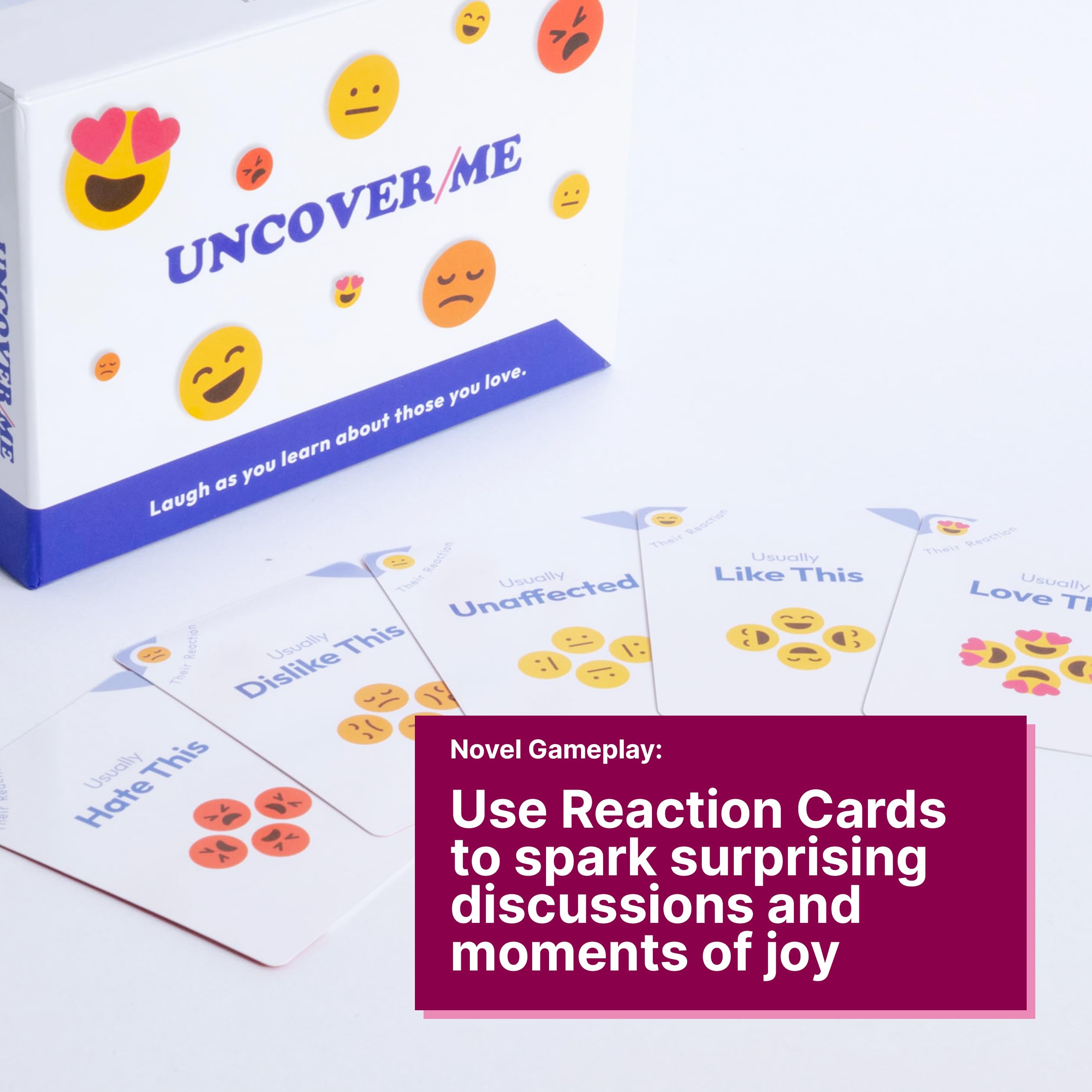 Reviive Uncover Me: Interactive Adult Card Game for Couples and Friends, Date Night Party Game, Communication and Conversation Starter