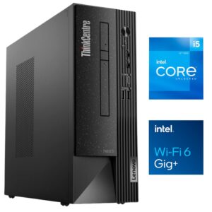 VCI Lenovo ThinkCentre Neo 50s SFF, Intel (6 Core) i5-12400, 8GB RAM, 256GB SSD NVMe, Windows 10 Pro, DVD-Writer, Wi-Fi 6 AX200 (Gig+), Desktop Computer