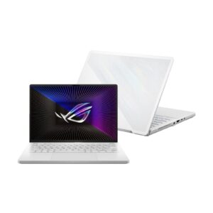 EXCaliberPC 2023 ASUS ROG Zephyrus G14 GA402XV-G14.R94060 (AMD Ryzen 9 7940HS, 16GB RAM, 1TB NVMe SSD, RTX 4060 8GB, 14" QHD+ 165Hz, Windows 11) Gaming Notebook - Moonlight White