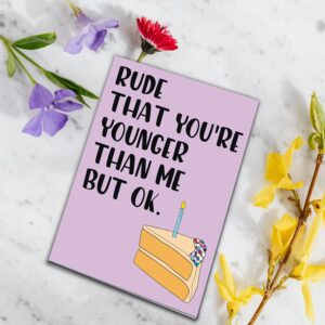 Funny Birthday Card Birthday Gift For Her Sister Birthday Best Friend