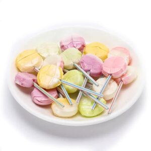 Lollipop Fruit Stick Lolly 80s 90s Nostalgic Snacks 80PCS 棒棒糖 80s 90s 怀旧小零食 (Mixed Flavor)