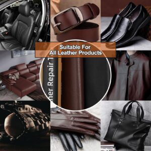 aididan Leather Repair Patch,Leather Repair Tape,Black 98×16 Inch Furniture Self Adhesive Leather Couch Patch Vinyl Repair Kit for Sofas,Handbags,Car Seats,Office Seats,Leather Goods Trim Tape.