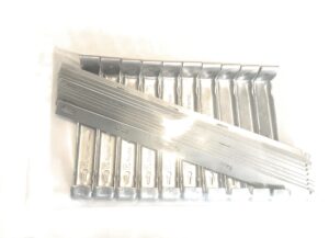 hangtite 5" aluminum gutter roof hanger with strap (10-pack)