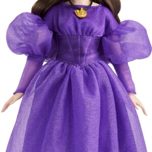 Mattel Disney The Little Mermaid Vanessa Fashion Doll in Signature Purple Dress, Toys Inspired by The Movie