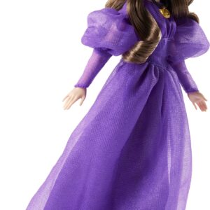 Mattel Disney The Little Mermaid Vanessa Fashion Doll in Signature Purple Dress, Toys Inspired by The Movie