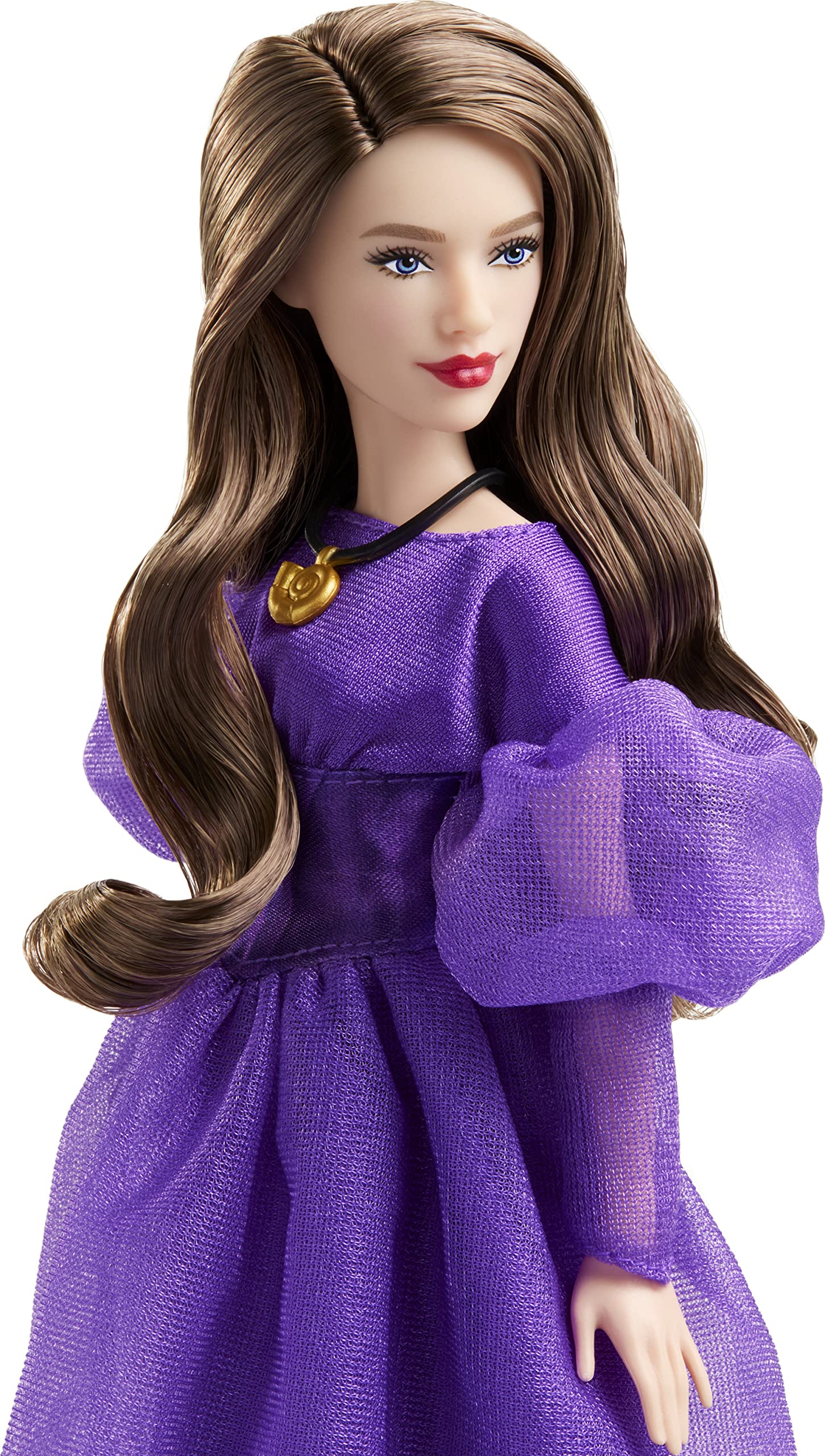 Mattel Disney The Little Mermaid Vanessa Fashion Doll in Signature Purple Dress, Toys Inspired by The Movie