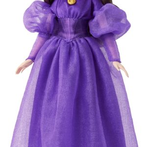 Mattel Disney The Little Mermaid Vanessa Fashion Doll in Signature Purple Dress, Toys Inspired by The Movie