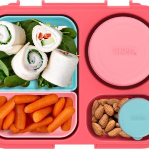 THERMOS Kids Freestyle 8 Piece Food Storage Kit, Pink/Peach