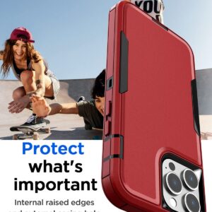 AICase Case for iPhone 12/12 Pro,Support Magnetic Car Mount Heavy Duty 2-Layer Pocket-Friendly Durable Military Grade Protection Shockproof/Drop Proof Protective Cover for iPhone 12/12 Pro_4