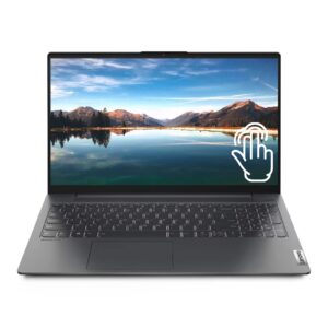 Lenovo IdeaPad 5i 15.6" Touchscreen Laptop, Intel Core i5-1135G7, 8GB RAM 512GB SSD, Wi-Fi, Backlit Keyboard, Fingerprint Reader, HD Webcam, HDMI, Windows 11, ABYS HDMI Cable