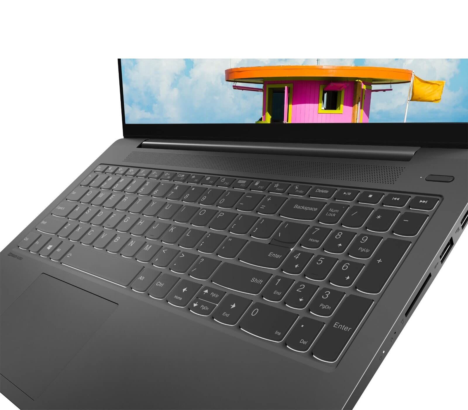 Lenovo IdeaPad 5i 15.6" Touchscreen Laptop, Intel Core i5-1135G7, 8GB RAM 512GB SSD, Wi-Fi, Backlit Keyboard, Fingerprint Reader, HD Webcam, HDMI, Windows 11, ABYS HDMI Cable