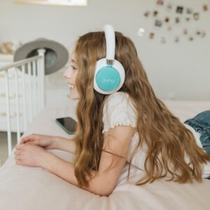 Puro Sound Labs BT2200s Plus Volume Limited Kids’ Bluetooth Headphones (Teal)