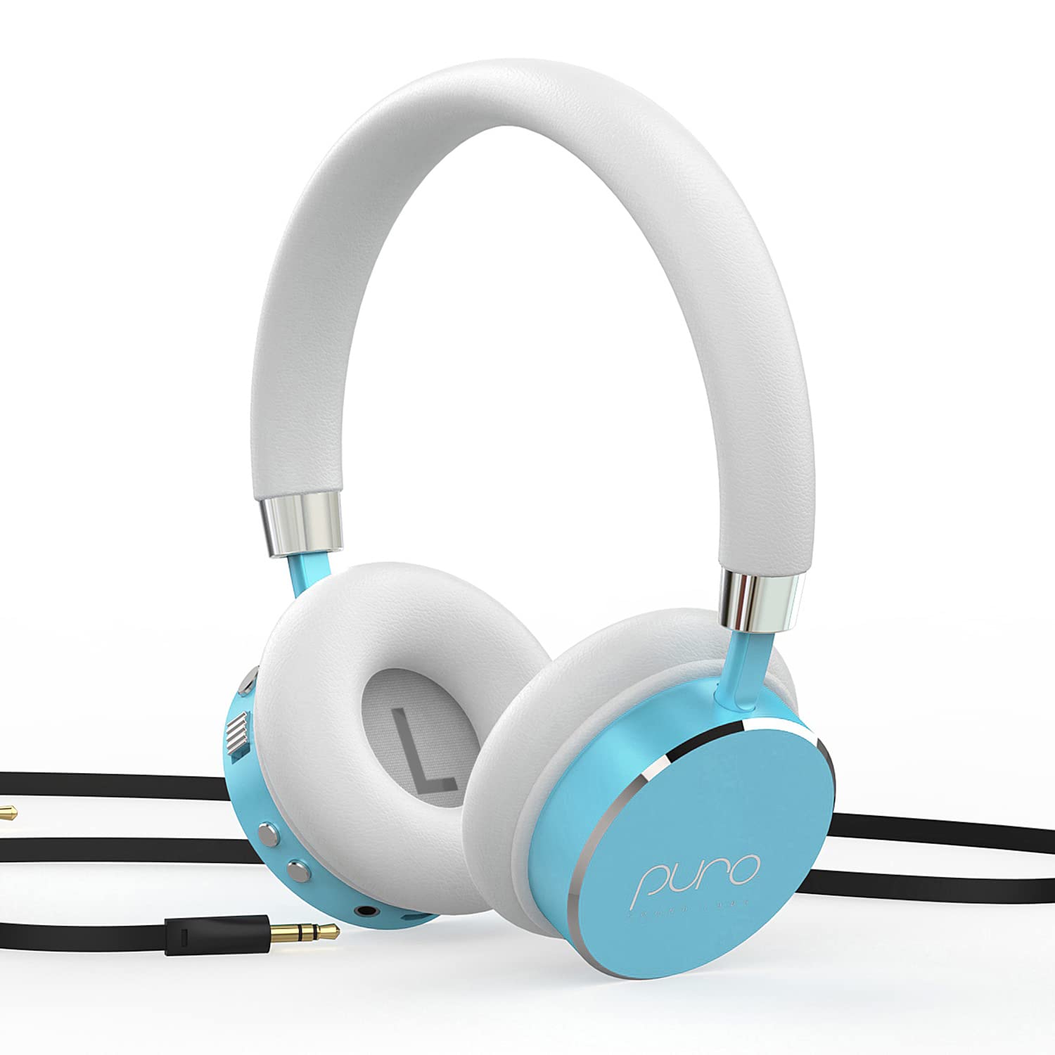 Puro Sound Labs BT2200s Plus Volume Limited Kids’ Bluetooth Headphones (Teal)