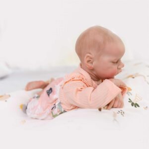 FANCCI Reborn Baby Dolls Sleeping, 18 Inch Realistic Baby Doll Full Vinyl Lifelike Baby Dolls, Real Life Baby Dolls Birthday Toys for Kids Age 3+