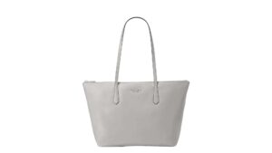 kate spade new york kitt large nylon tote shoulder handbag (nimbus grey)