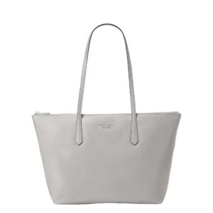 Kate Spade New York Kitt Large Nylon Tote Shoulder Handbag (Nimbus Grey)