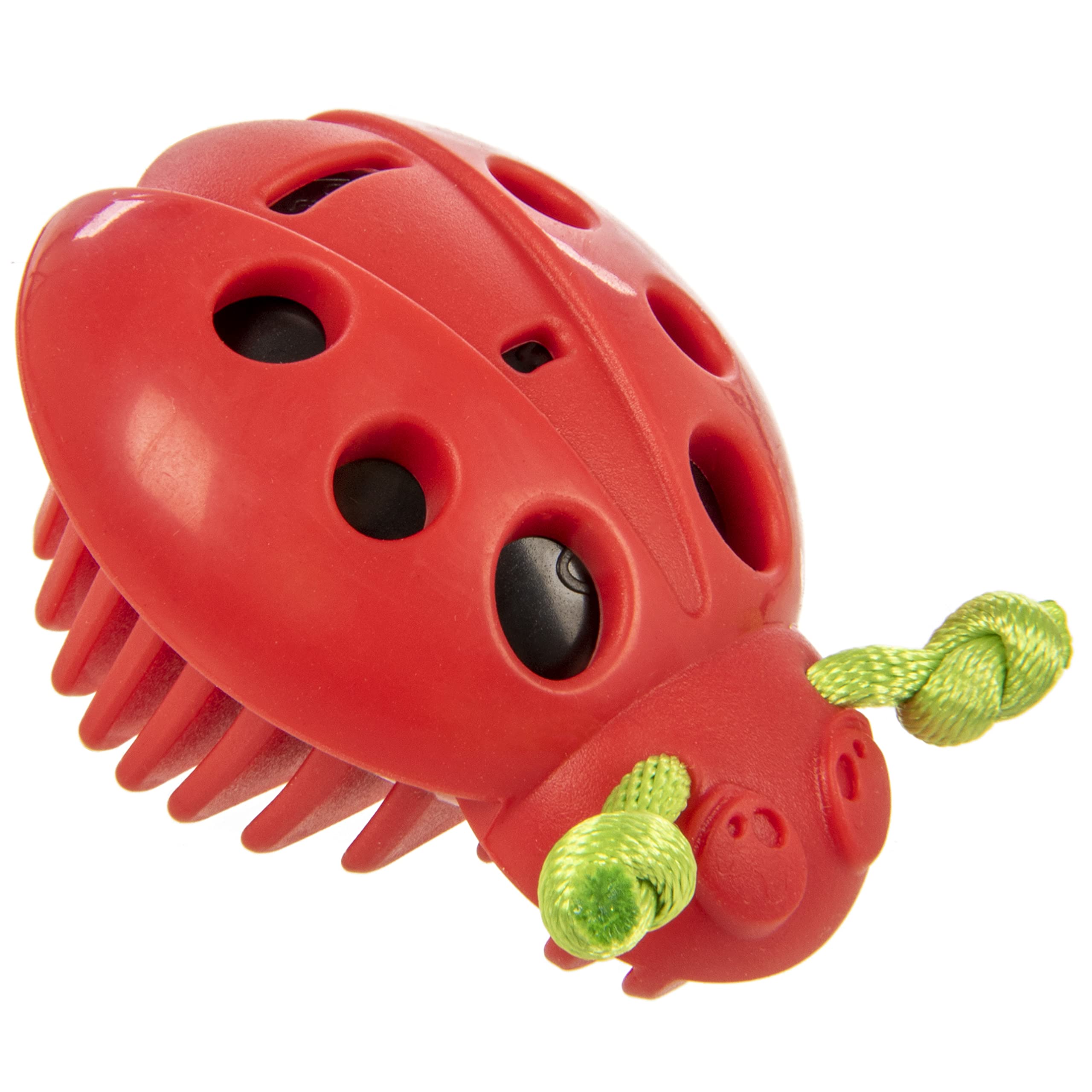 SmartyKat Instincts Rowdy Rumbler Ladybug Interactive Automatic Cat Toy, Battery-Powered - Red, One Size