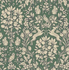 nuwallpaper emerald enchanted peel & stick wallpaper