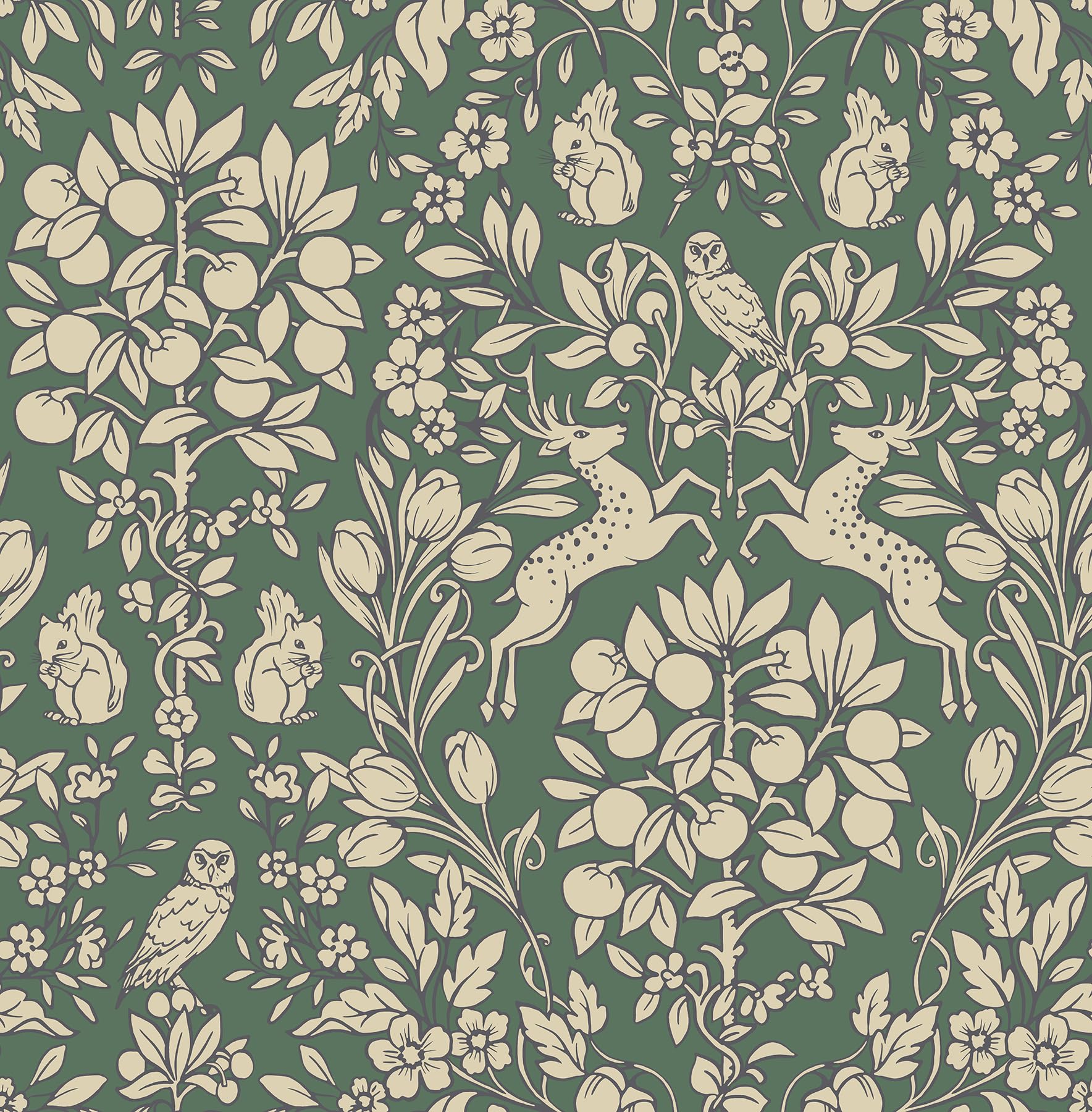 NuWallpaper Emerald Enchanted Peel & Stick Wallpaper