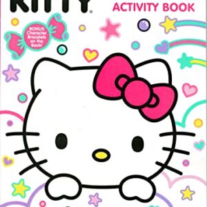 Hello Kitty Coloring Acitivty Book Set for Kids, Girls - Bundle with PlayPack, Stickers, Kids Coloring Book and More