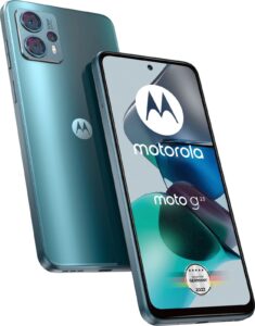 motorola moto g23 dual sim 128gb rom + 8gb ram factory unlocked 4g smartphone (steel blue) - international version