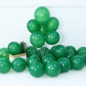 Soccer Balloon Garland Arch Kit 144PCS Dark Green Black White Latex Balloon with 22inch 4D Soccer Foil Balloons for Soccer Themed Birthday Football Soccer Match Party Decorations