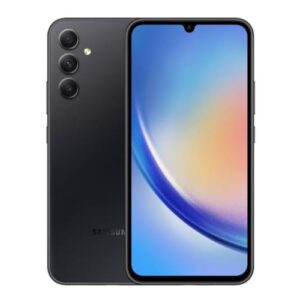 SAMSUNG Galaxy A34 5G + 4G LTE (128GB + 6GB) Unlocked Worldwide (Only T-Mobile/Mint/Metro USA Market) 6.6" 120Hz 48MP Triple Camera + (25W Wall Charger) (Awesome Violet (SM-A346M))