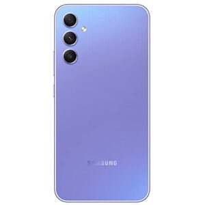 SAMSUNG Galaxy A34 5G + 4G LTE (128GB + 6GB) Unlocked Worldwide (Only T-Mobile/Mint/Metro USA Market) 6.6" 120Hz 48MP Triple Camera + (25W Wall Charger) (Awesome Violet (SM-A346M))