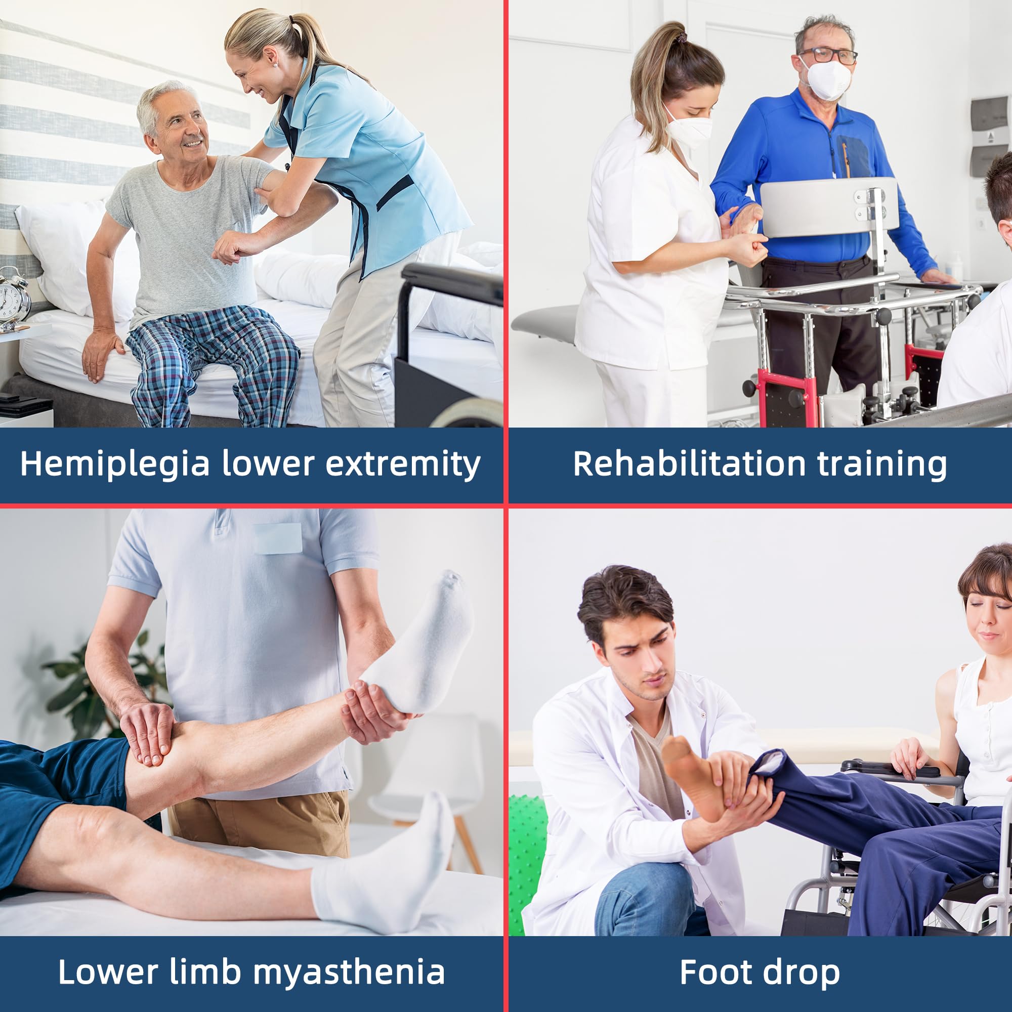 Knee Replacement Recovery Aids -Must Haves After Knee Surgery- Hip/Knee Rehabilitation Equipment, Leg Exercise - Core Flex Knee - Improve Mobility and Flexibility for Knee Pain