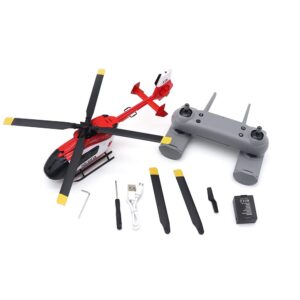 Remote Control Helicopter YuXiang EC-135 100 Size 4CH 6-Axis Gyro Stabilized Scale RC Helicopter RTF C159 (HELIDIRECT)