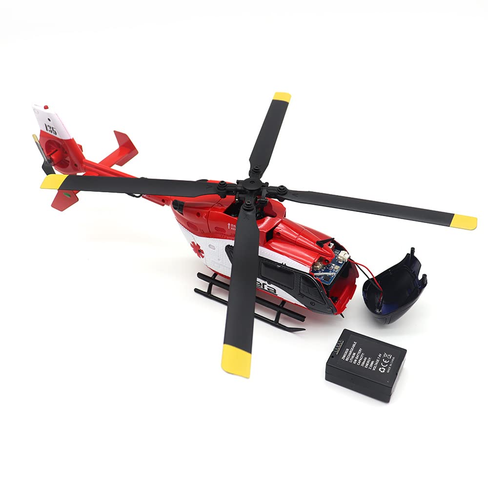 Remote Control Helicopter YuXiang EC-135 100 Size 4CH 6-Axis Gyro Stabilized Scale RC Helicopter RTF C159 (HELIDIRECT)