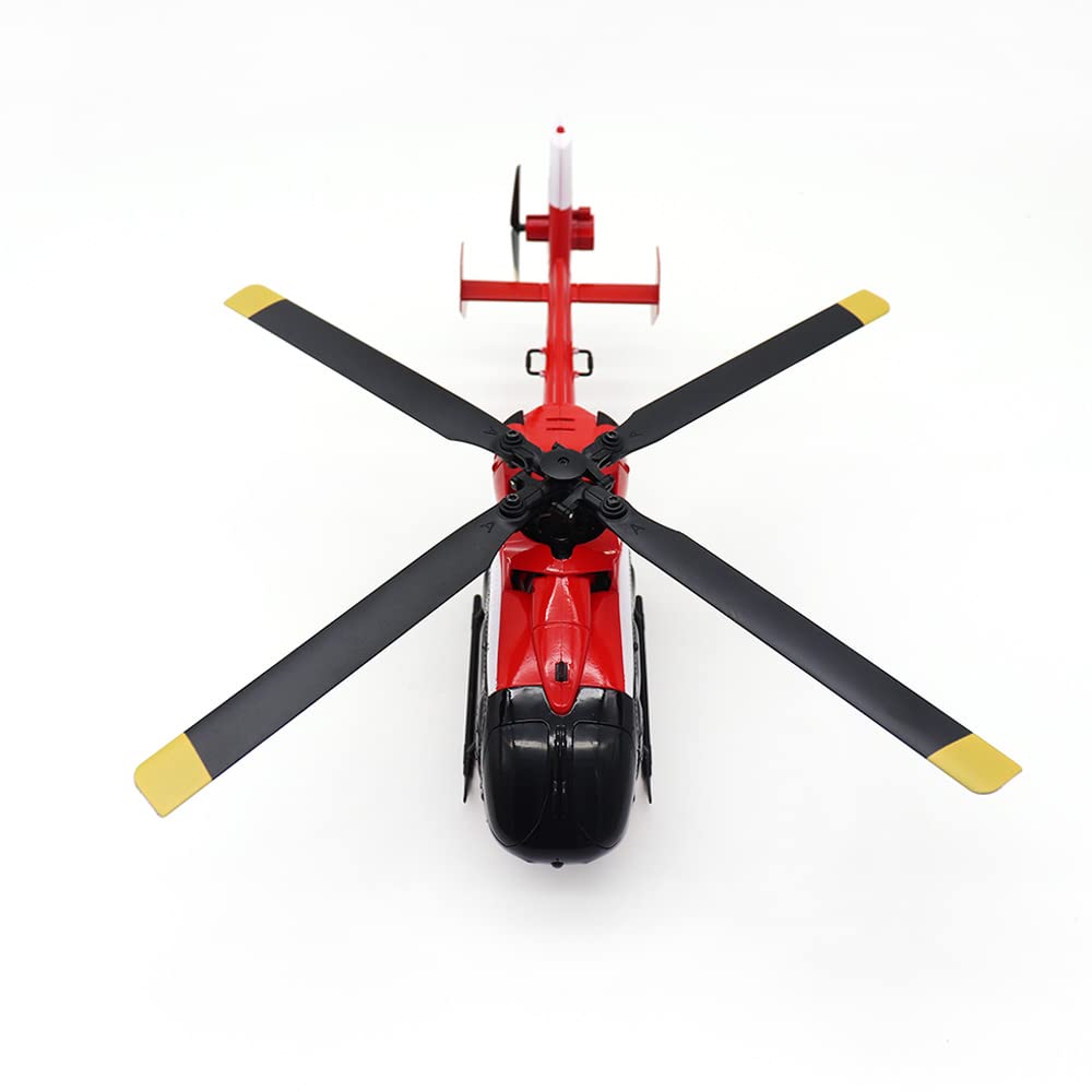 Remote Control Helicopter YuXiang EC-135 100 Size 4CH 6-Axis Gyro Stabilized Scale RC Helicopter RTF C159 (HELIDIRECT)