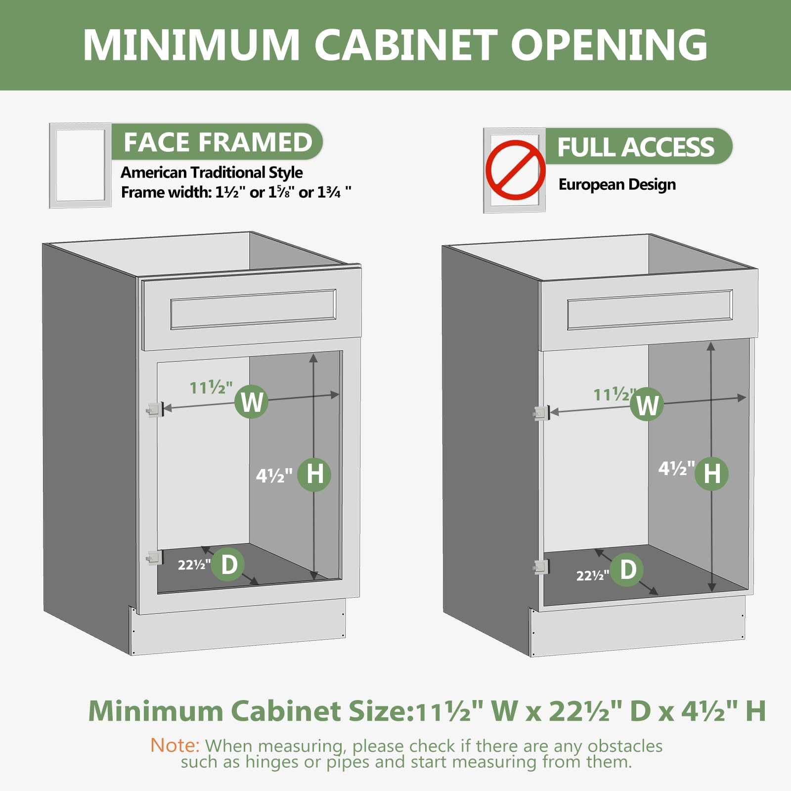 LOVMOR Pull Out Cabinet Organizer 10½” W x 21” D, Cabinet Drawers Slide Out with Full Extension Rail Slides with U-Bracket, Pull Out Shelves for Kitchen Cabinets and Pantry with Soft Close