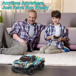 Remote Control Car, 1/24 Scale Model Racing Car Toys, RC Car for Kids and Boys with Cool Led Lights, Hobby RC Cars Toys Birthday Gifts for 3 4 5 6 7 8 Year Old Boys Girls