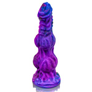 9.6" monster dildo fantasy horse dildo with 2 big knots, huge dildo thick anal dildo with strong suction cup, dragon dildo dog knot dildo for women sex, anal toys for men gay, adult toys for women men