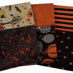 Halloweern Fat Quarter Bundle 6 Pcs